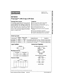 DataSheet NC7SZ32 pdf