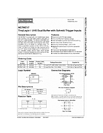 DataSheet NC7WZ17 pdf