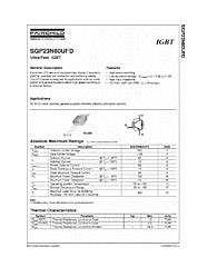 DataSheet SGP23N60UFD pdf