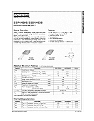 DataSheet SSP4N60B pdf