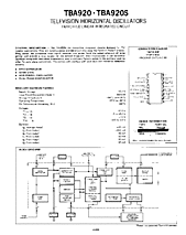 DataSheet TBA920 pdf