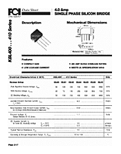 DataSheet KBL40x pdf