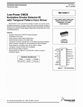 DataSheet MC145017 pdf