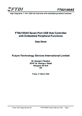 DataSheet FT8U100AX pdf