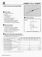DataSheet 1N400x pdf