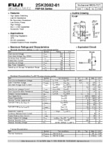 DataSheet 2SK2082-01 pdf