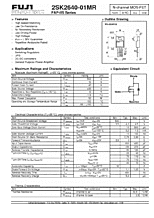 DataSheet 2SK2640 pdf