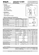 DataSheet 2SK2647-01MR pdf