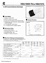 DataSheet KBU100s pdf