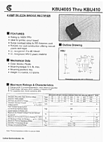 DataSheet KBU40x pdf