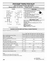 DataSheet FES16xT pdf