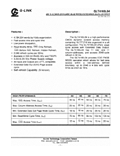 DataSheet GLT4160L04 pdf