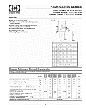 DataSheet KBU4x pdf