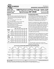 DataSheet GS8160Z36T pdf