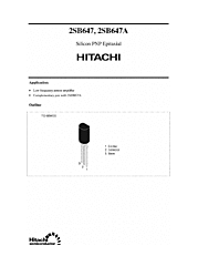 DataSheet 2SB647 pdf