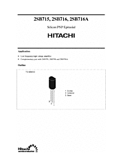 DataSheet 2SB715 pdf