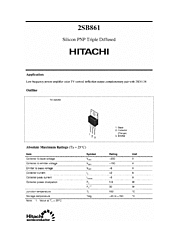 DataSheet 2SB861 pdf