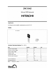DataSheet 2SC1162 pdf