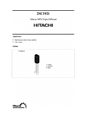 DataSheet 2SC1921 pdf