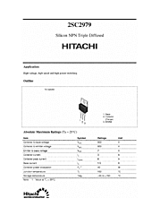DataSheet 2SC2979 pdf
