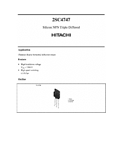 DataSheet 2SC4747 pdf