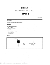 DataSheet 2SC5250 pdf