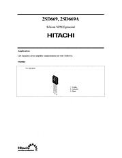 DataSheet 2SD669 pdf