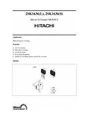 DataSheet 2SK1636 pdf