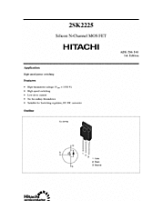 DataSheet 2SK2225 pdf