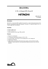 DataSheet HA13150A pdf