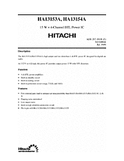 DataSheet HA13153A pdf