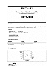 DataSheet HA17741 pdf