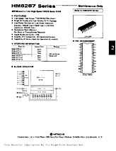 DataSheet HM6287P pdf