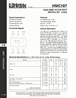 DataSheet HMC197 pdf