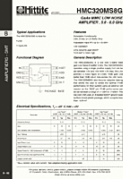 DataSheet HMC320MS8G pdf