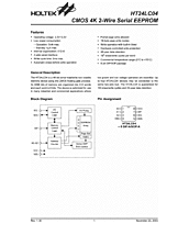 DataSheet HT24LC04 pdf