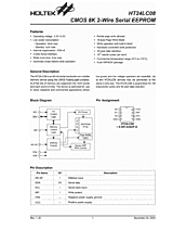 DataSheet HT24LC08 pdf