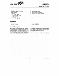 DataSheet HT8970 pdf