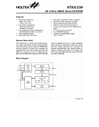 DataSheet HT93LC56 pdf