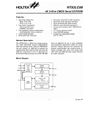 DataSheet HT93LC66 pdf