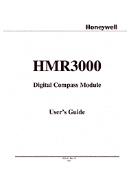 DataSheet HMR3000-D00-232 pdf