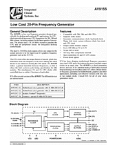 DataSheet AV9155 pdf