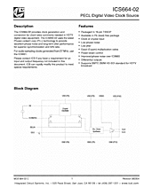 DataSheet ICS664-02 pdf