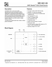 DataSheet MK1491-09 pdf
