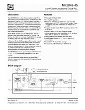 DataSheet MK2049-45 pdf