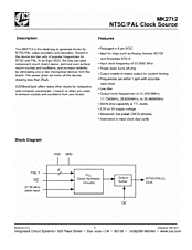 DataSheet MK2712 pdf