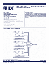 DataSheet IDT54/74FCT521T/AT/BT/CT pdf
