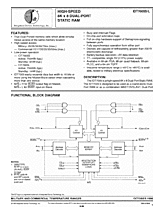 DataSheet IDT7005S pdf