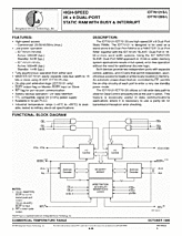 DataSheet IDT70121S pdf