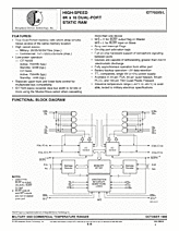 DataSheet IDT7025S pdf